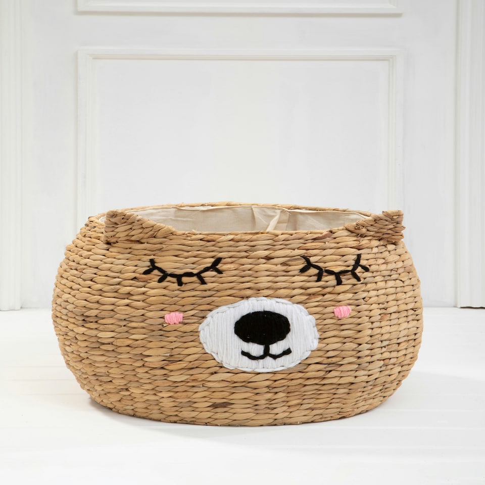 image 1 of Lidi Cat Face Basket Cream