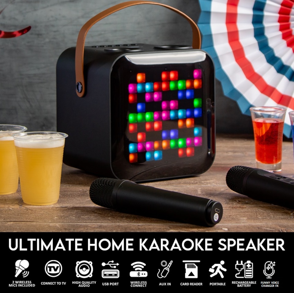 image 1 of Mr Entertainer Nano Compact Karaoke Machine