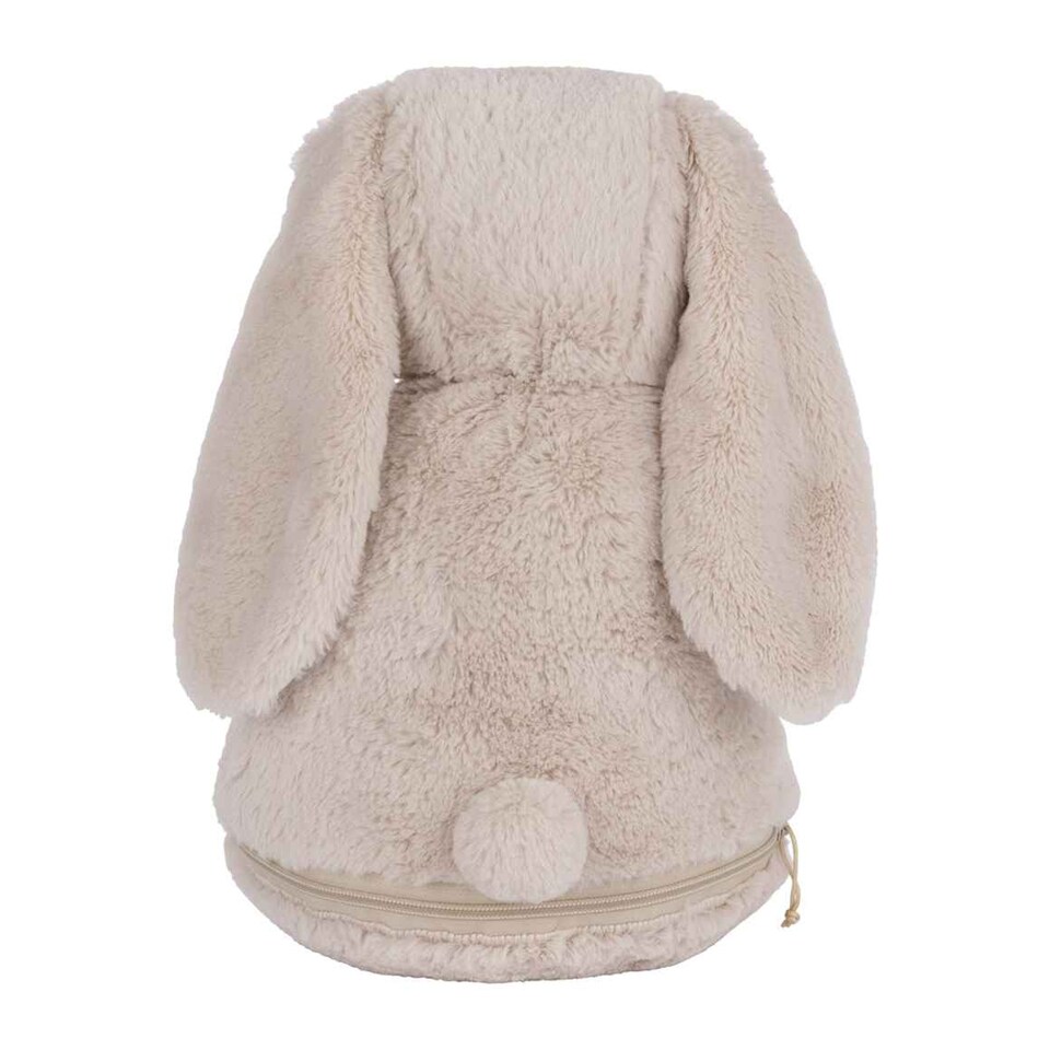 image 1 of Mumbles Zippie Bunny Plush Toy | Brown | Light Brown | One Size | 1