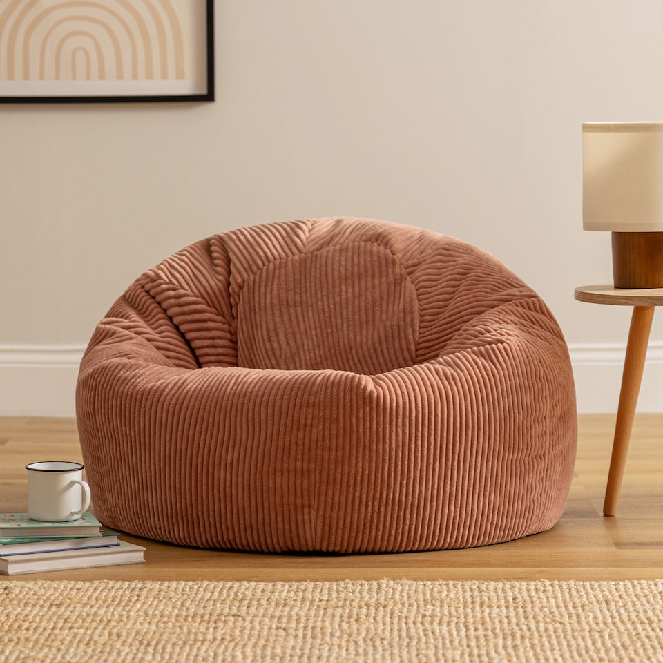 image 1 of icon Kingston Classic Beanbag Corduroy Dawn Pink Set of 2