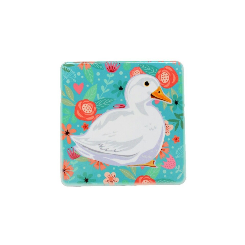 Mulberry Designs Pet Coaster Duck Floral