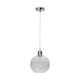 image 3 of Set of 2 Carss - Polished Chrome Flex Ceiling Pendant Suspension Kits for Easy Fit Shades | Chrome | 2