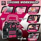 image 4 of Pink Take Apart Building Truck - Realistic Pretend Mechanic Toy for Kids