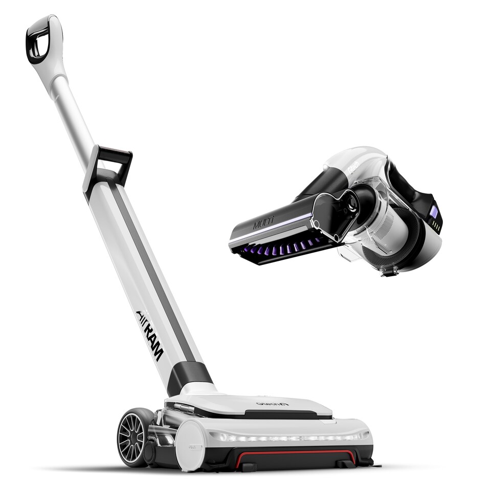 image 1 of Gtech AirRam 3 Plus Upright and Multi Platinum Handheld Vacuum Bundle