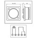 image 7 of Optimum 7 Day Socket Box Timer Time Switch Surface Single Wall Pattress