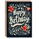 image 1 of Best Botanical Floral Design Woman Her Birthday Card