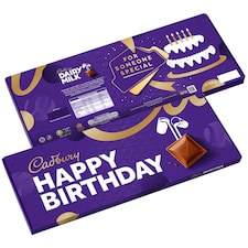 Cadbury Dairy Milk Happy Birthday Chocolate Bar 850g