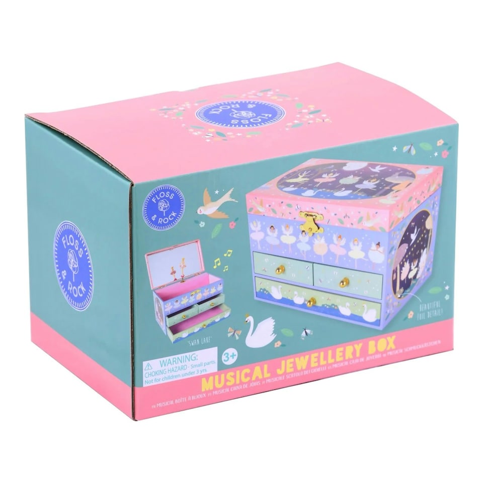 image 1 of Floss & Rock Childrens Enchanted Musical Jewellery Box