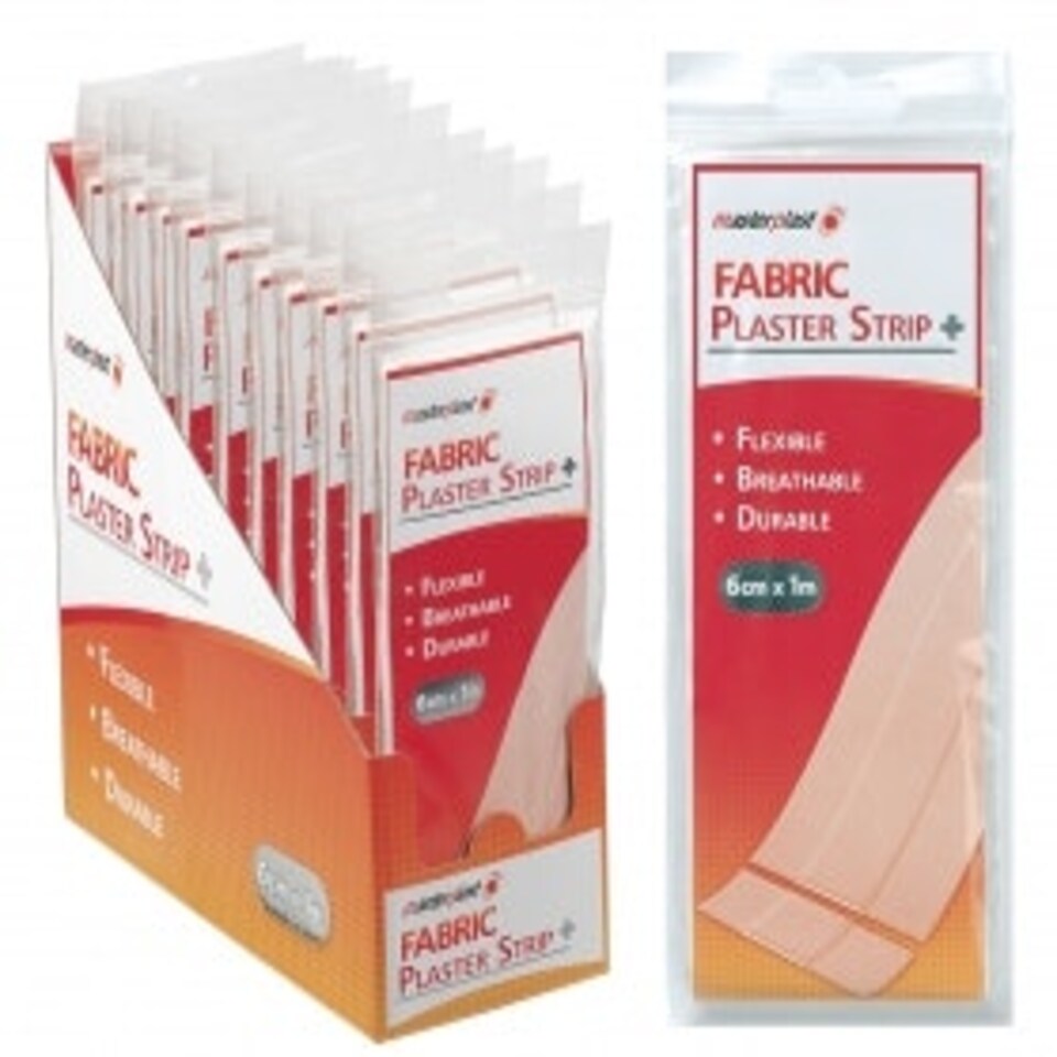 image 1 of Masterplast Fabric Plaster Strip 6cm x 1m