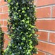 image 7 of 120cm Artificial Natural Boxwood Spiral Topiary