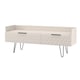 image 4 of Islay 2 Drawer TV Console Unit in Kashmir Matt (Ready Assembled) | Cream | Kashmir Matt