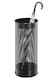 image 1 of Durable Modern Perforated Steel Umbrella Stand | 29 Litre Black