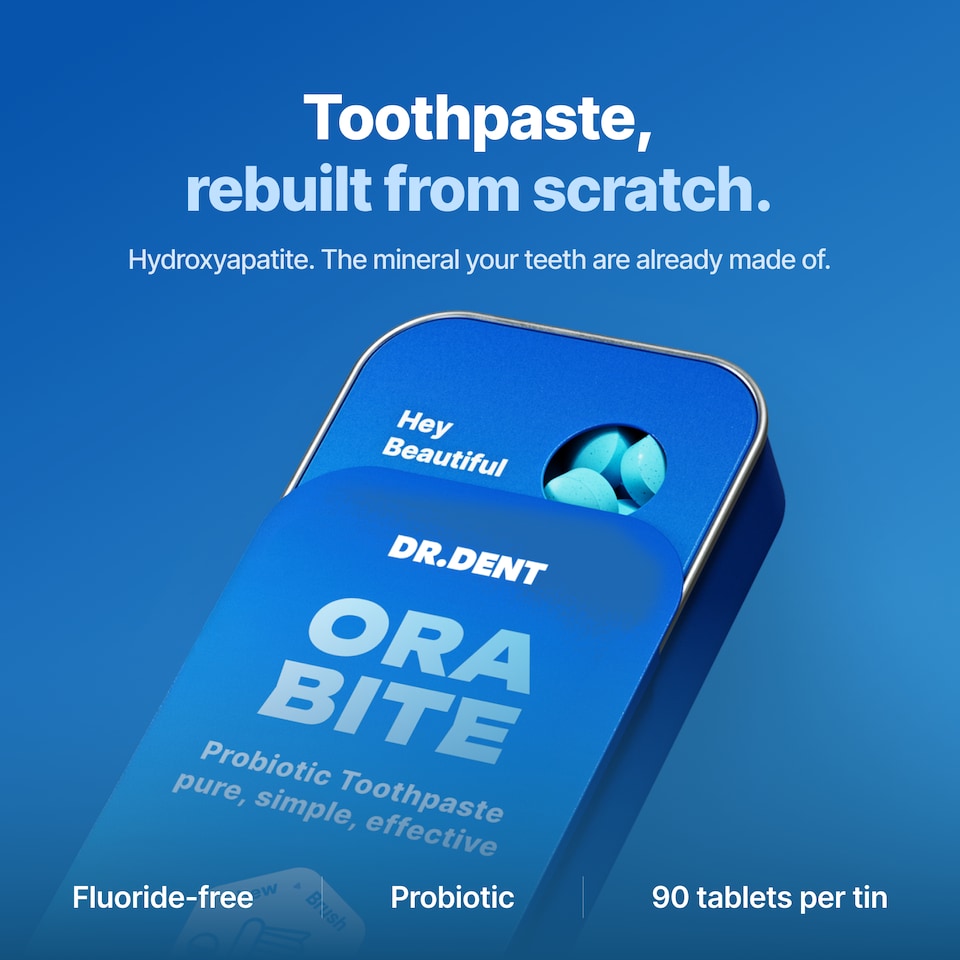 image 1 of DR.DENT Hydroxyapatite Toothpaste Tablets, 180 Tablets