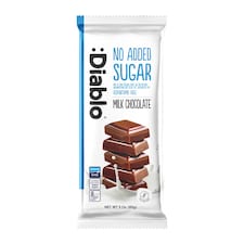 Diablo No Added Sugar Milk Chocolate Bar 85g