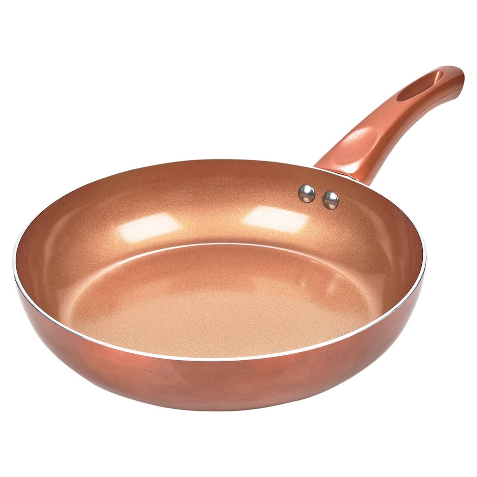 image 1 of 5 Piece Copper Ceramic Cookware Set