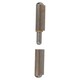 image 4 of 2 Pack Lift Off Bullet Hinge Weld On Brass Bush 16x120mm Heavy Duty Industrial Silver