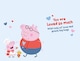 image 4 of Peppa Pig 'Amazing Daddy' Valentine's Day Card