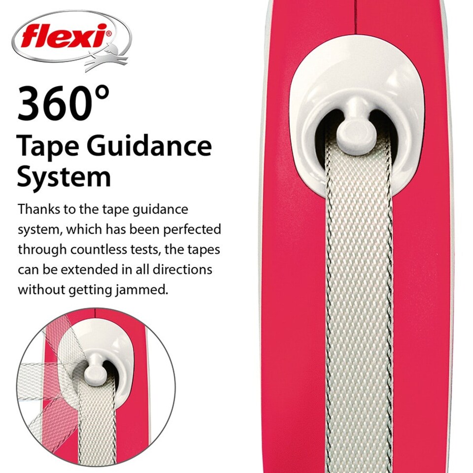 image 1 of Flexi New Comfort Tape M Red 5m 1-25kg