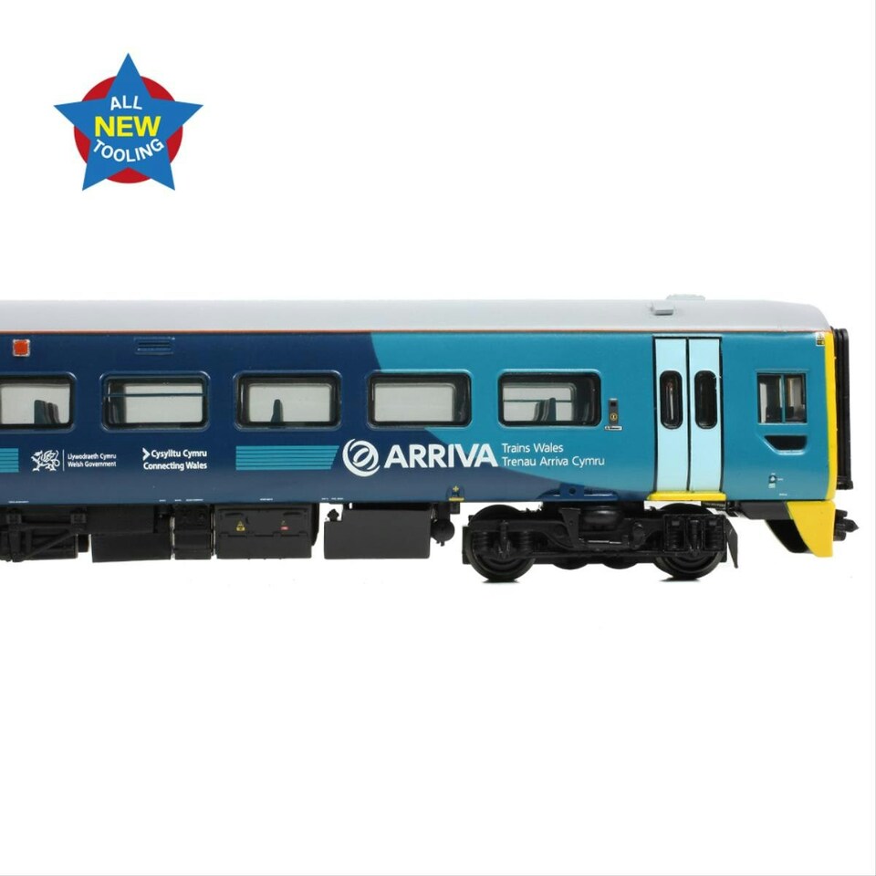 image 1 of Graham Farish Class 158 824 2 Car DMU Arriva Trains Wales Revised