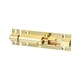 image 1 of Timco - Straight Barrel Bolt - Polished Brass (Size 75 x 25mm - 1 Each)