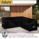 image 9 of Futura V Shape 255x255x80cm Waterproof Garden Furniture Cover 600D