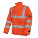 image 1 of Pegdev Men's FR Arc Flash Orange Jacket Hi-Vis Safety Wear XL