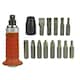 image 2 of 14pc Impact Driver Sockets Screwdriver 1/2" Reversible Screw Socket Bit TE229