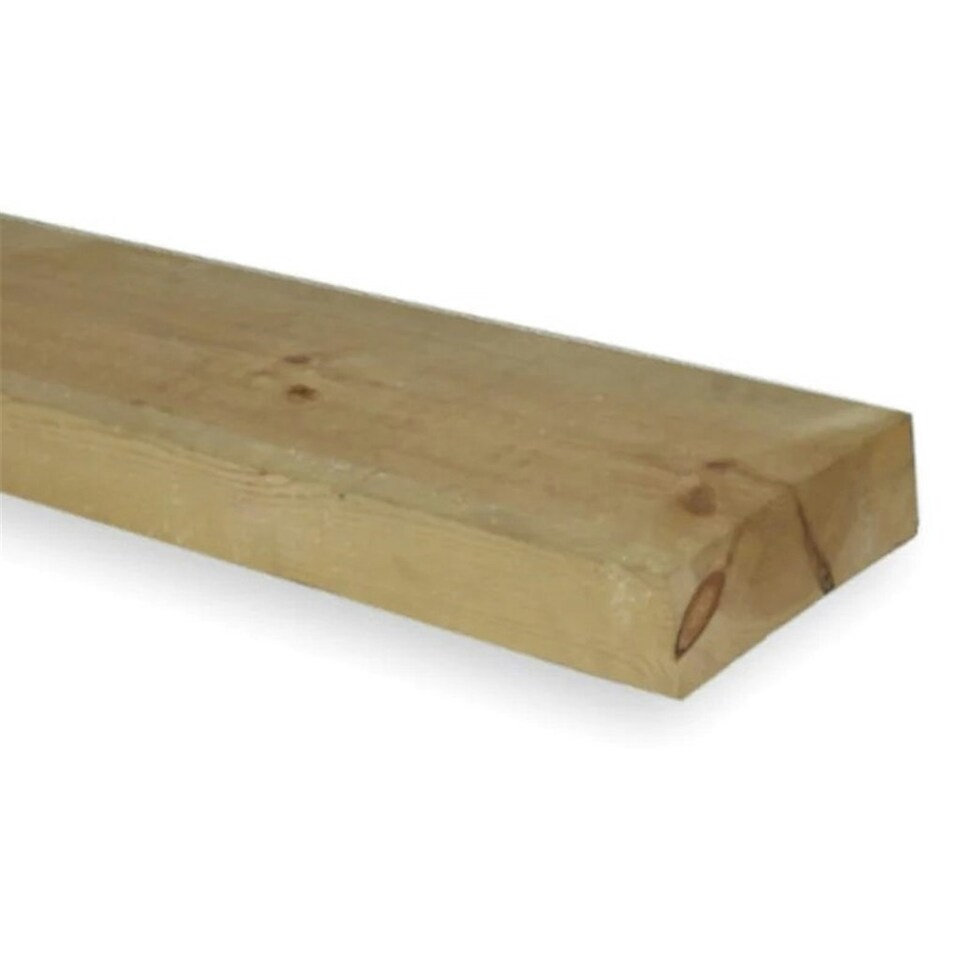 image 1 of PACK OF 5 (Total 5 Units) - 47mm x 100mm (4" x 2") Sawn Timber Carcassing Wood Softwood Timber - 1.2m Length