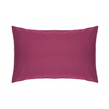 Belledorm Easycare Percale Housewife Pillowcase - Fuchsia - One Size