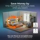 image 4 of Masterplug Breeze SmartEnergy Bladeless Heater & Fan 1500W White