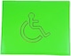 image 1 of KAV Disabled Parking Badge Holder Protector Cover Wallet in PU Leather (Green)