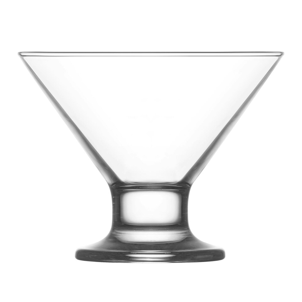 image 1 of LAV Crema Ice Cream Bowls - 11cm - Clear - Pack of 6 Clear