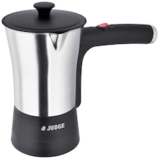 Judge Electric Milk Frother & Warmer Jug 300ml Stainless Steel