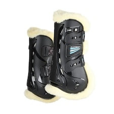 ARMA Carbon SupaFleece Horse Tendon Boots - Black - Cob