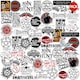 image 1 of Supernatural Deluxe Assorted Designs Stickers (Pack of 100) - Multicoloured - One Size