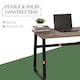image 4 of HOMCOM Industrial Writing Desk Laptop Table Home Office Study Workstation