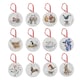 image 1 of Wrendale Designs '12 Days of Christmas' Ceramic Christmas Decorations