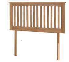 3ft Single Genuine Solid Oak Headboard Bedhead.Oak Wood Wooden Vivaldi Head Board