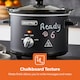 image 6 of GEEPAS 1.5 Litre Slow Cooker, Matt Design, Black