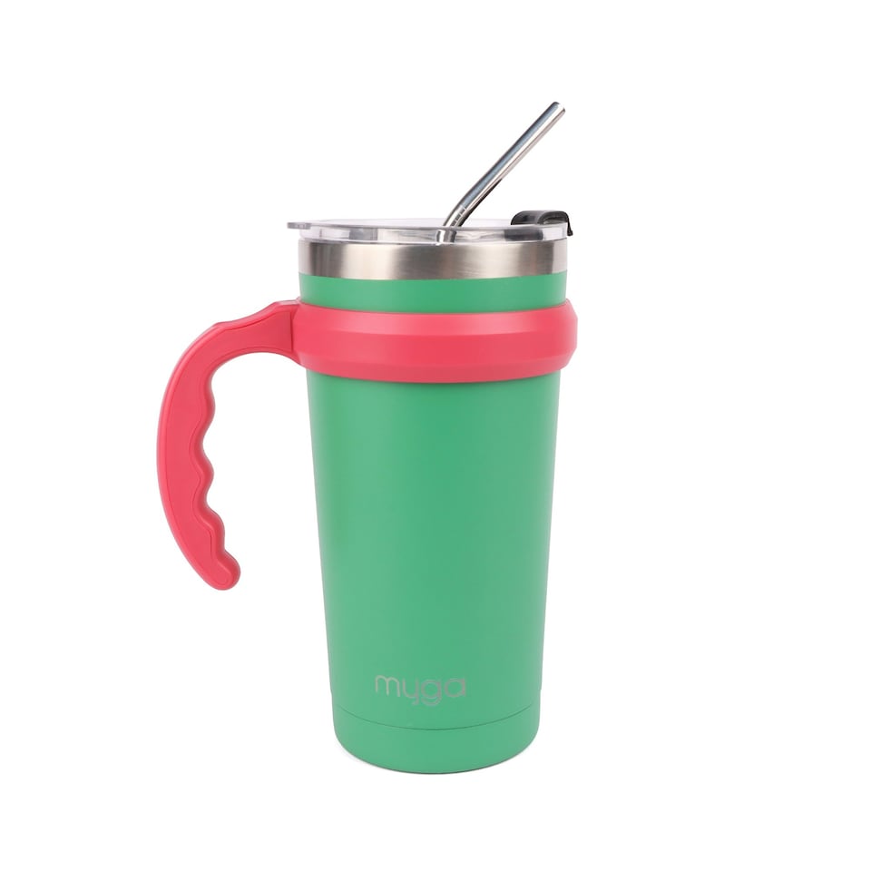 image 1 of Myga Capri Insulated Coffee Cups - Green