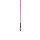 image 3 of Shires Threaded Leather Horse Riding Whip - Raspberry - 26in
