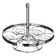 image 1 of Swirl Chrome 6 Cup Cake Stand Silver