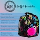 image 6 of Kids Lunch Box Black Graffiti Hearts | Thermal Insulated School Bag 4.5L | Black | Black | One Size | 1
