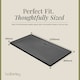 image 5 of Balterley Premium Rectangular Shower Tray | Grey | Grey Slate | 1
