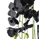 image 2 of Large Black Orchid Plant Artifcial 41 REAL TOUCH flowers Botanik