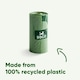 image 4 of Beco Strong & Large Dog Poop Bags 60 Bags (4 Rolls of 15) Unscented Dispenser Compatible
