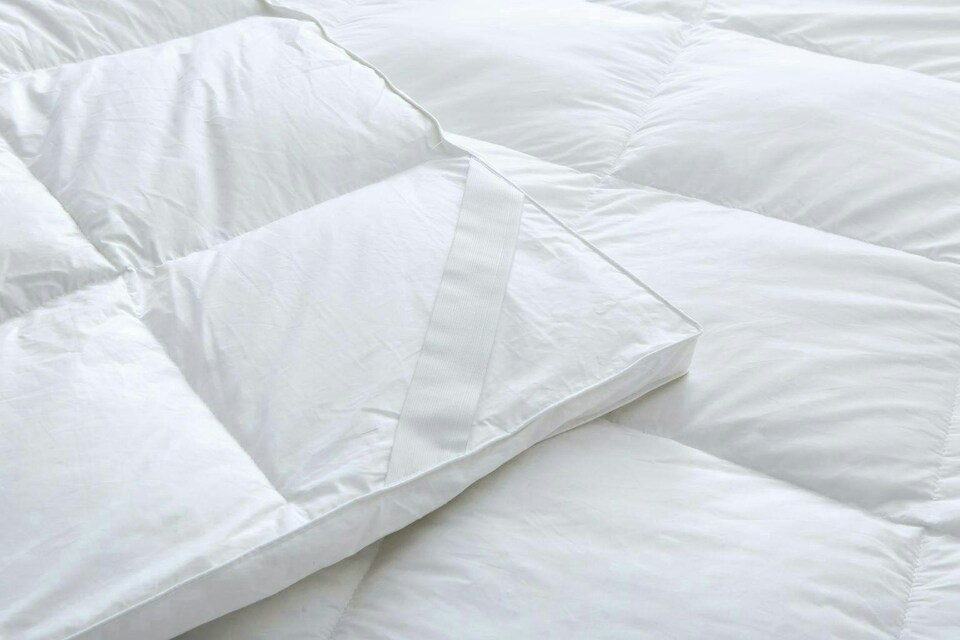 image 1 of Goose Feather and Down Mattress Topper Super King
