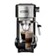 image 1 of Ariete 1380 Metal Slim Barista Espresso Coffee Maker Machine & Milk Frother