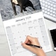image 5 of American Staffordshire Terrier 2026 Calendar | Square Wall Calendar | Dog Breed Gift | Plastic Free Packaging | by Avonside Publishing