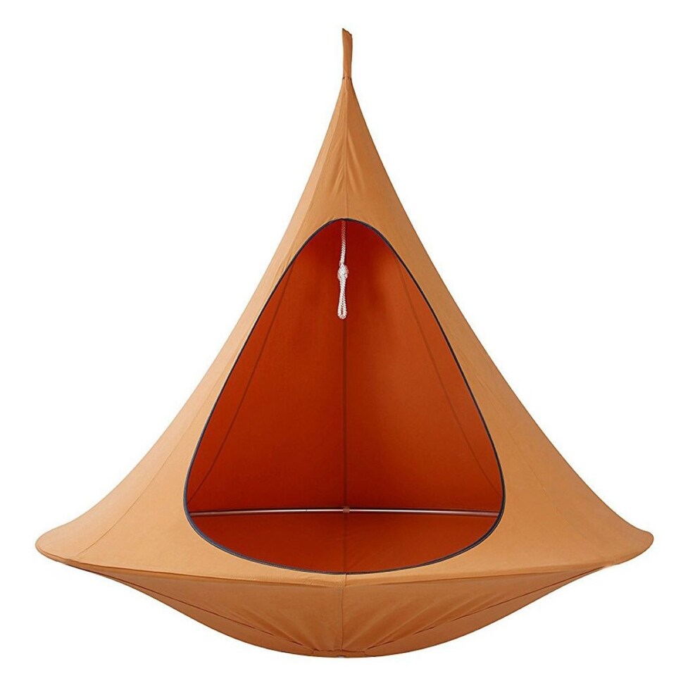image 1 of Butterfly-shaped Leisure Hanging Chair | Orange | Orange